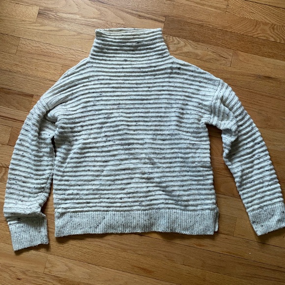 Madewell Sweaters - Striped Cream Madewell Sweater